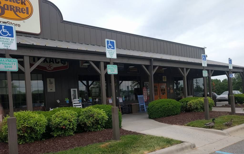 Cracker Barrel Old Country Store | restaurant | 3701 Elmsley Ct, Greensboro, NC 27406, USA | 3362741853 OR +1 336-274-1853