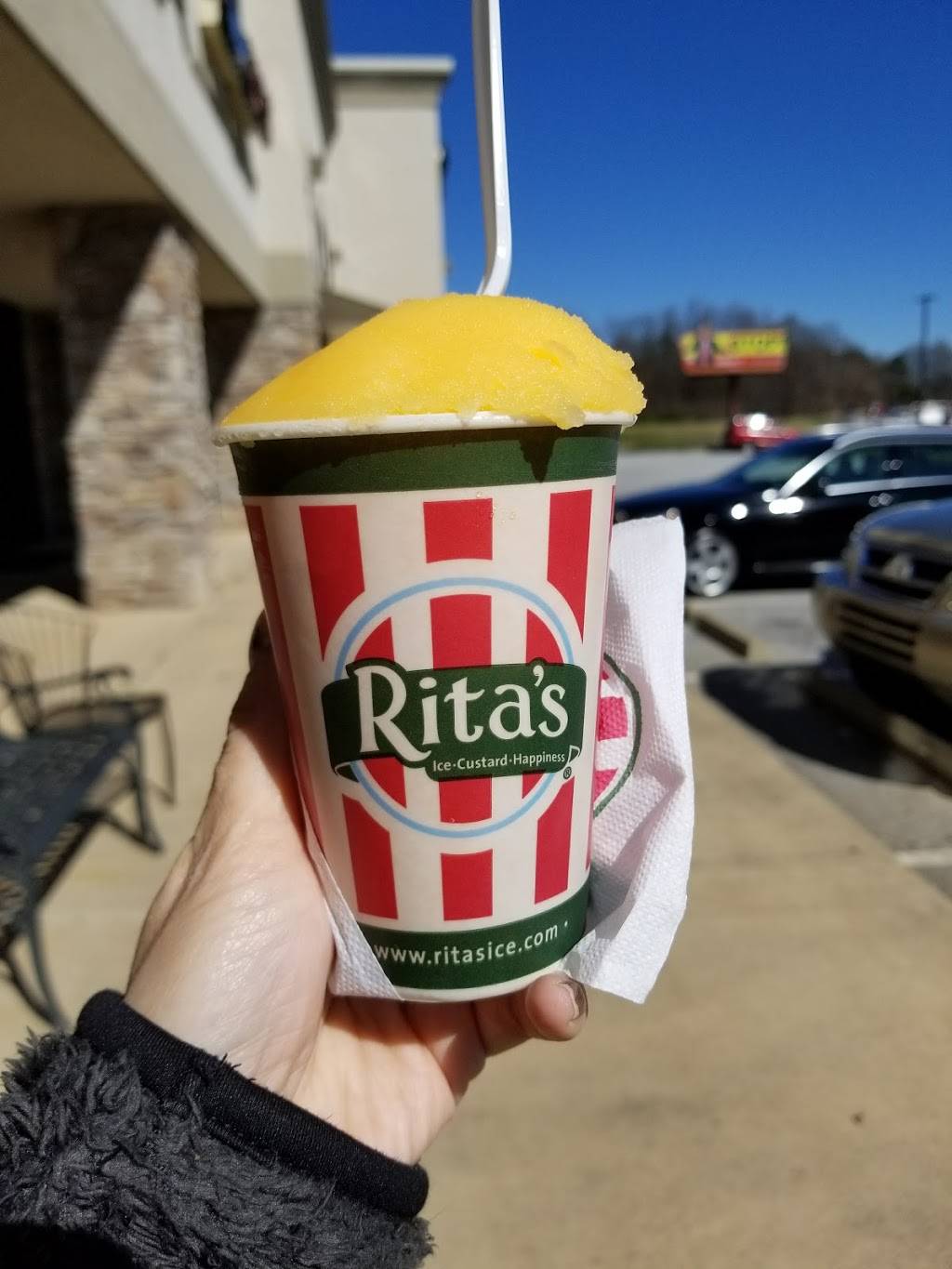 Ritas Italian Ice & Frozen Custard | restaurant | 2400 N Pleasantburg Dr Ste A, Greenville, SC 29609, USA | 8644361301 OR +1 864-436-1301