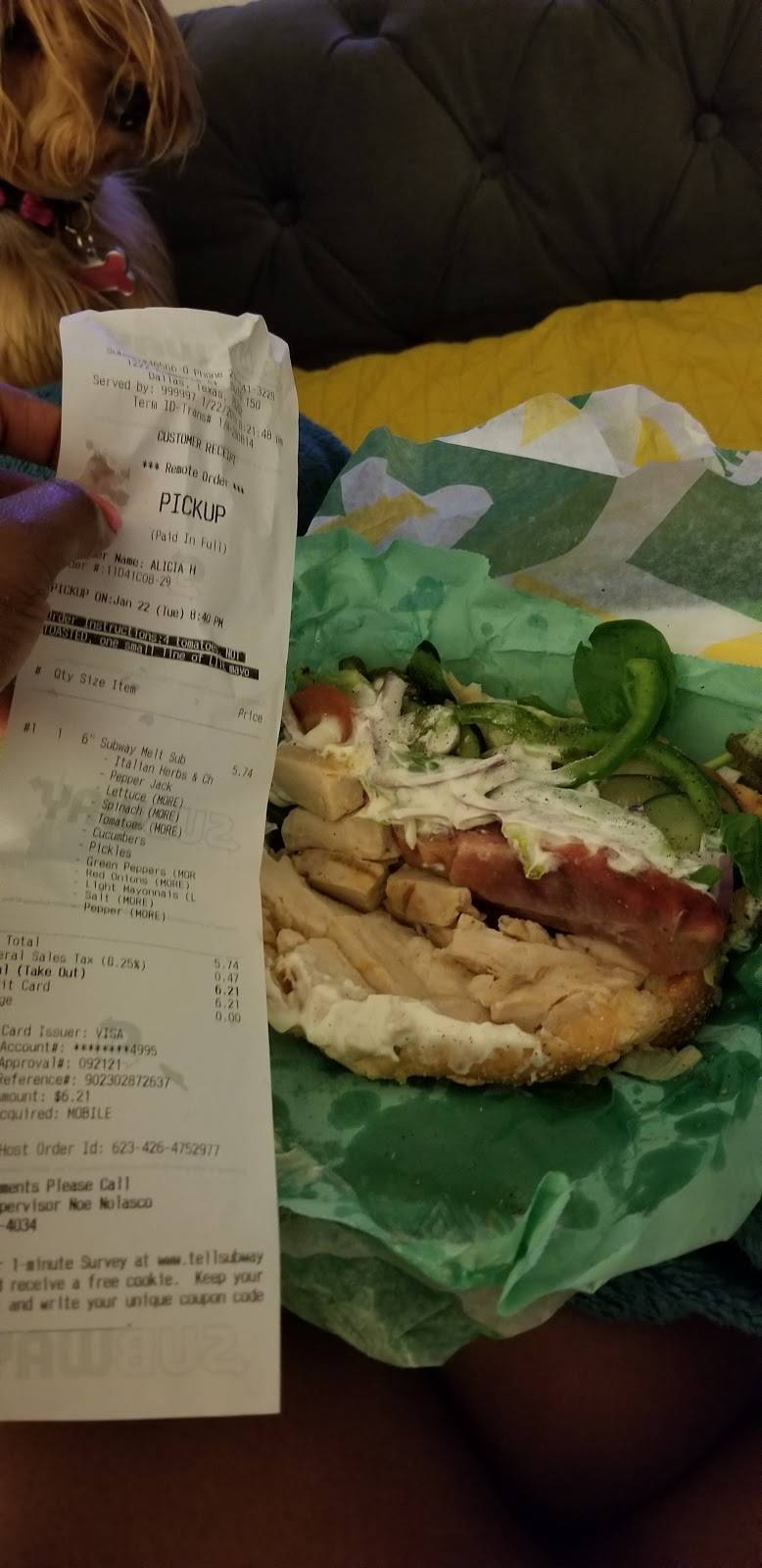 Subway | restaurant | 100 S Central Expressway, Richardson Heights Center Suite 64, Richardson, TX 75080, USA | 9726449740 OR +1 972-644-9740