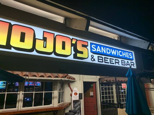 Mojos Sandwiches and Beer Bar | restaurant | 16446 Bolsa Chica St, Huntington Beach, CA 92649, USA | 5625920013 OR +1 562-592-0013