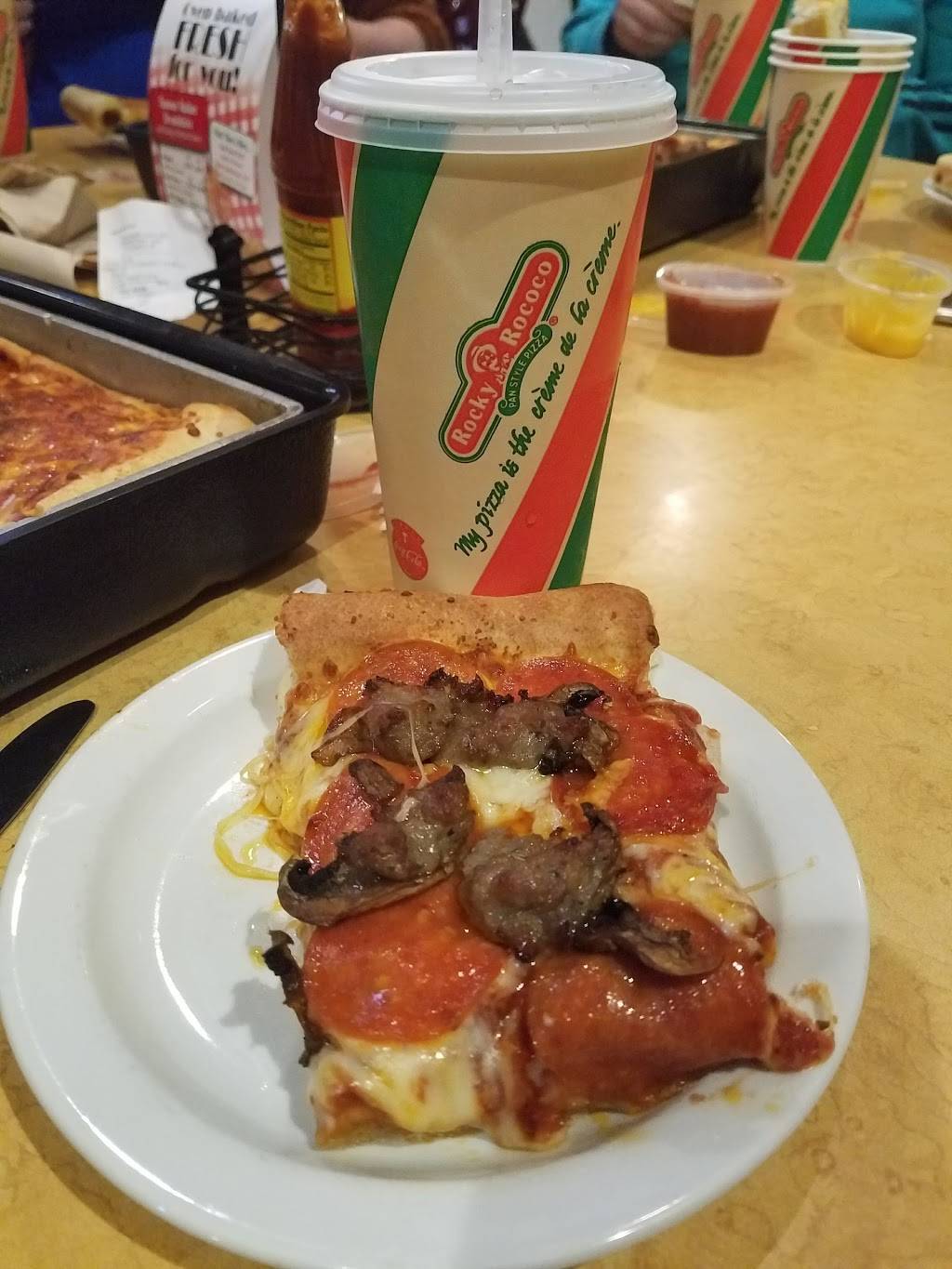 Rocky Rococo Pan Style Pizza | restaurant | 7952 Tree Ln, Madison, WI 53717, USA | 6088291444 OR +1 608-829-1444