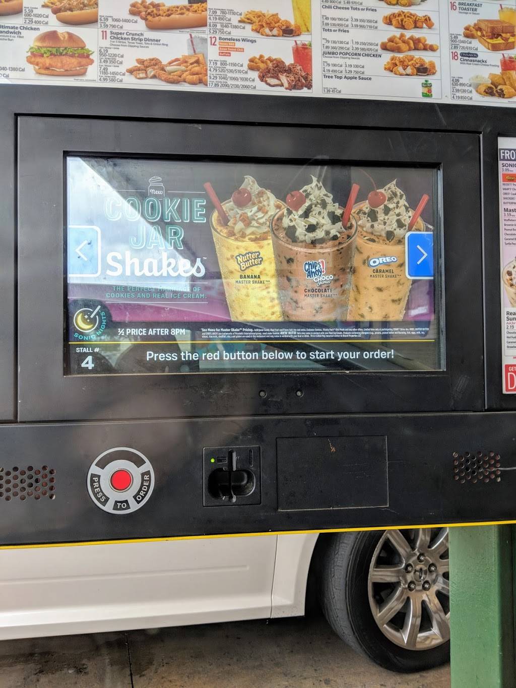 Sonic Drive-In | restaurant | 605 S Plano Rd, Richardson, TX 75081, USA | 9724979952 OR +1 972-497-9952