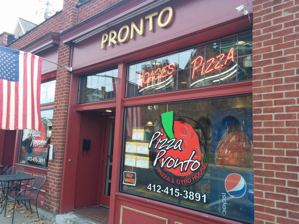 Pizza Pronto Pizza and Gyro House | restaurant | 518 California Ave, Pittsburgh, PA 15202, USA | 4124153891 OR +1 412-415-3891