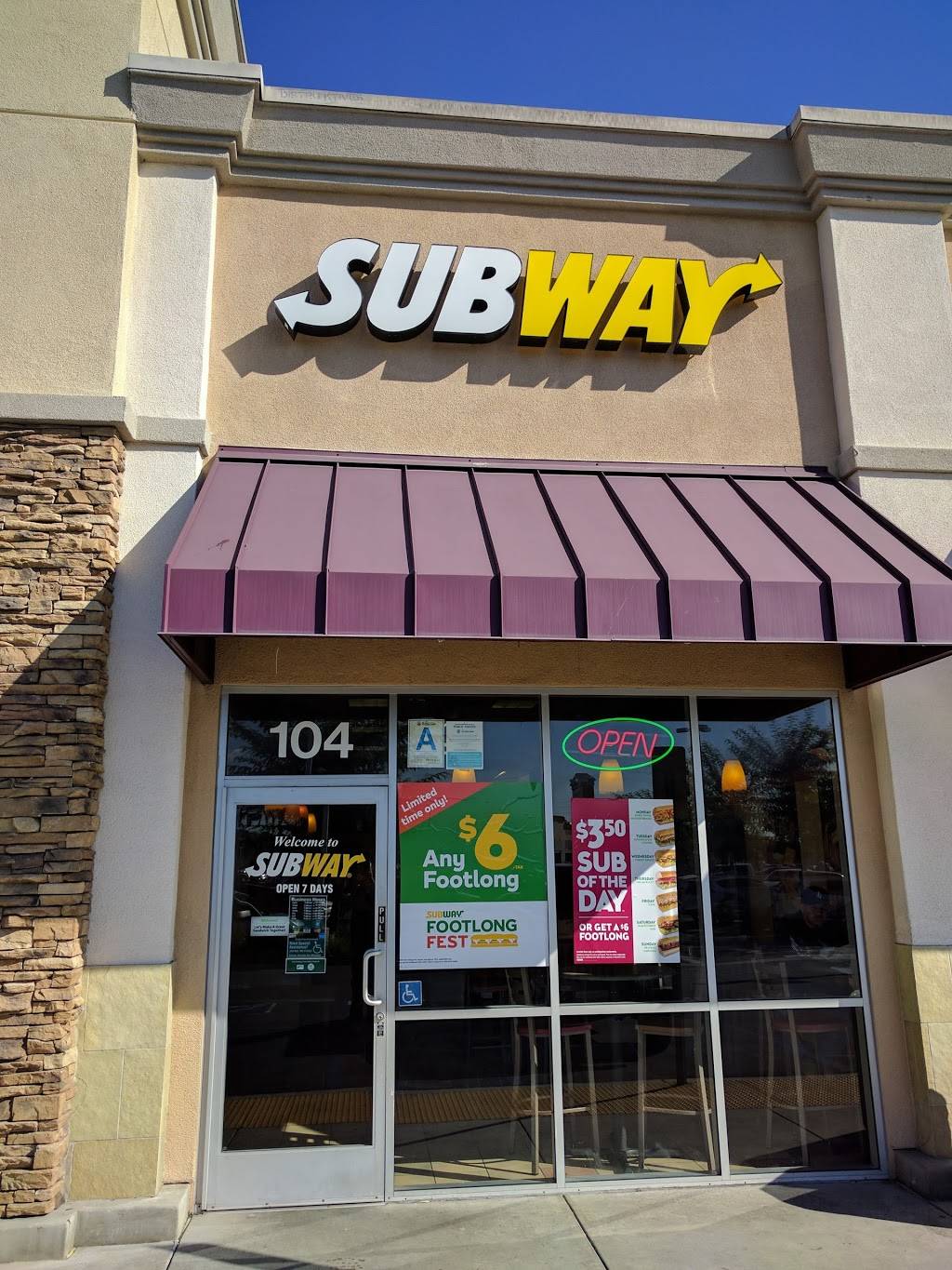Subway Restaurants | restaurant | 11005 Firestone Blvd Suite 104, Norwalk, CA 90650, USA | 5624849995 OR +1 562-484-9995