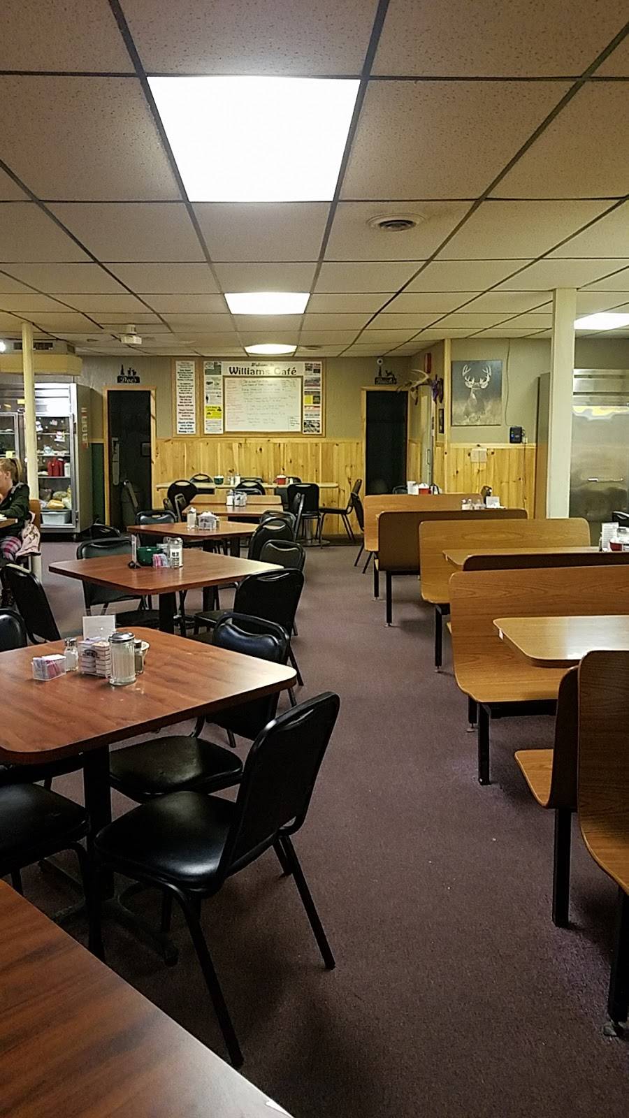 Williams Cafe | cafe | 19636 30th Ave, Barryton, MI 49305, USA | 9893829602 OR +1 989-382-9602