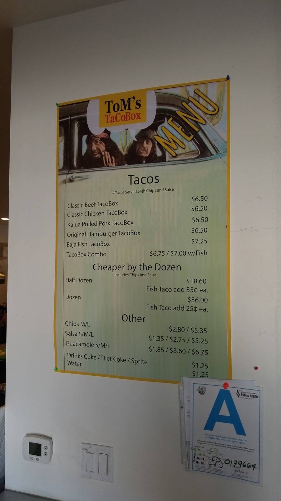 TacoBox TakeOut | restaurant | 1726 180th St, Gardena, CA 90248, USA | 3105382434 OR +1 310-538-2434
