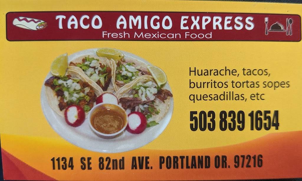 Taco Amigo Express | restaurant | SE 82nd Dr &, SE Herbert Ct, Clackamas, OR 97015, USA | 5038391654 OR +1 503-839-1654