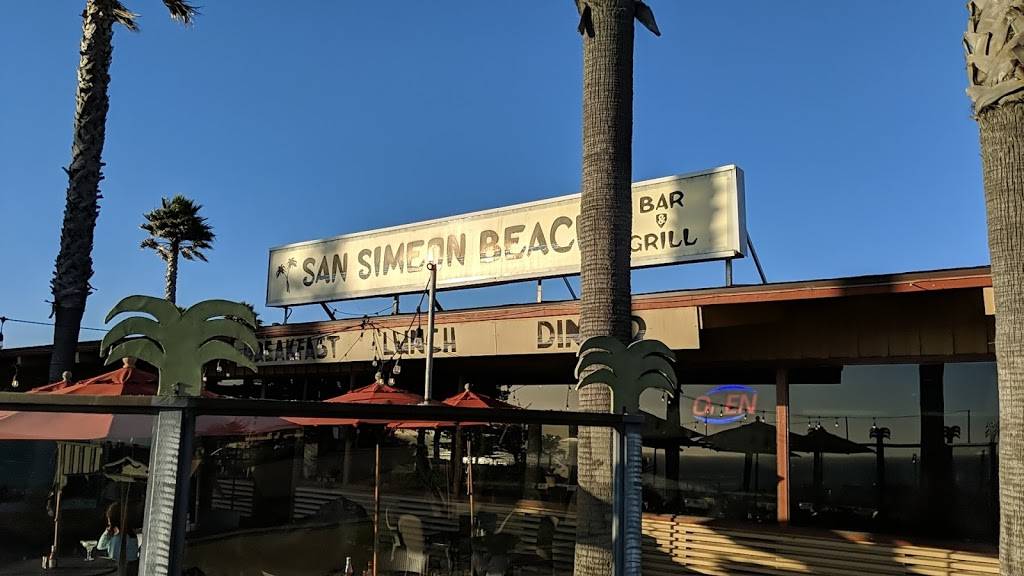 San Simeon Beach Bar & Grill | restaurant | 9520 Castillo Dr, San Simeon, CA 93452, USA | 8059274604 OR +1 805-927-4604