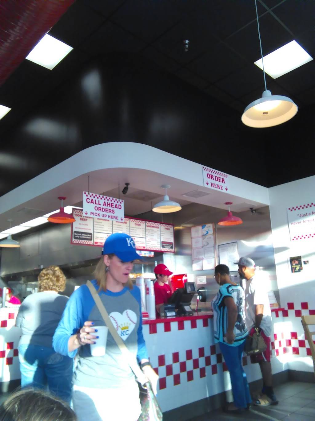 Five Guys | meal takeaway | 1202 NE Coronado Dr, Blue Springs, MO 64014, USA | 8162293700 OR +1 816-229-3700