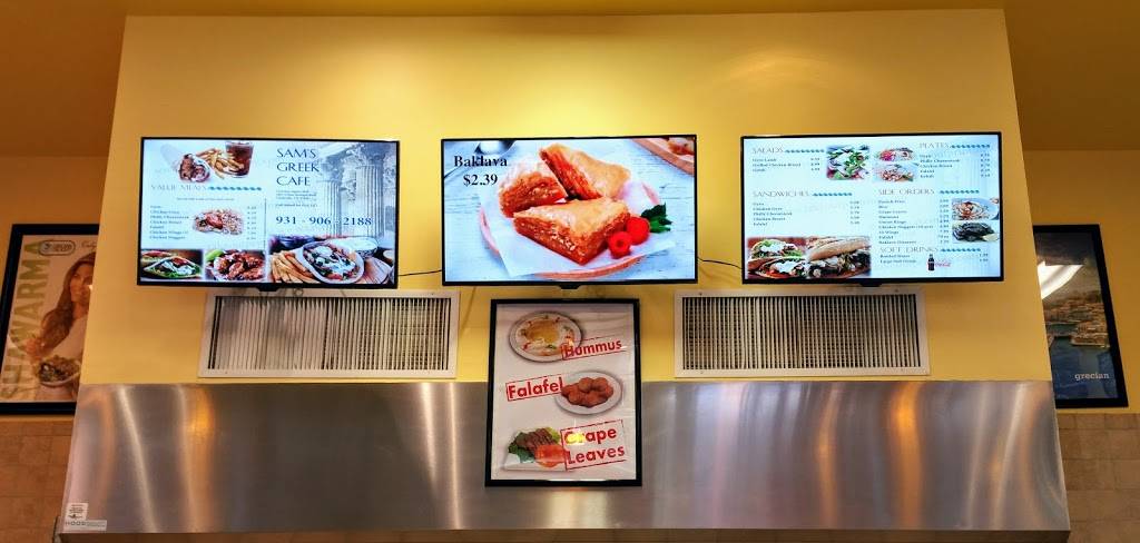 Sams Greek Cafe | cafe | 2801 Wilma Rudolph Blvd, Clarksville, TN 37040, USA | 9319062188 OR +1 931-906-2188