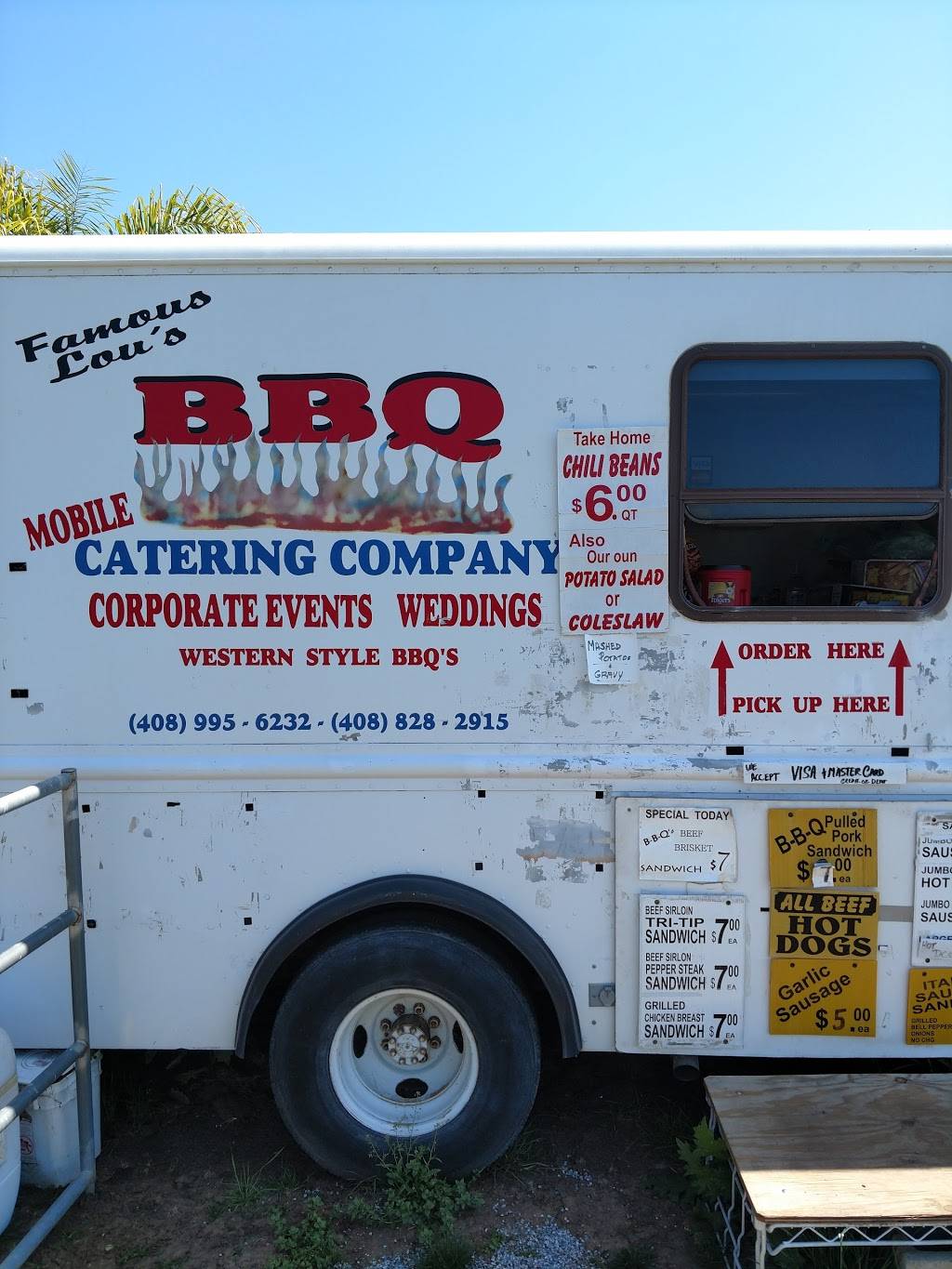 Lous BBQ & Catering of San Martin | restaurant | 11205 Monterey Rd, San Martin, CA 95046, USA | 4088282915 OR +1 408-828-2915