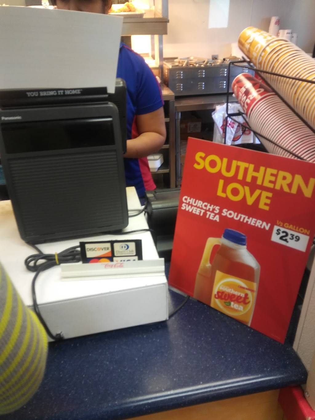 Churchs Chicken | restaurant | 13350 Alameda Rd, Houston, TX 77045, USA | 7134340916 OR +1 713-434-0916