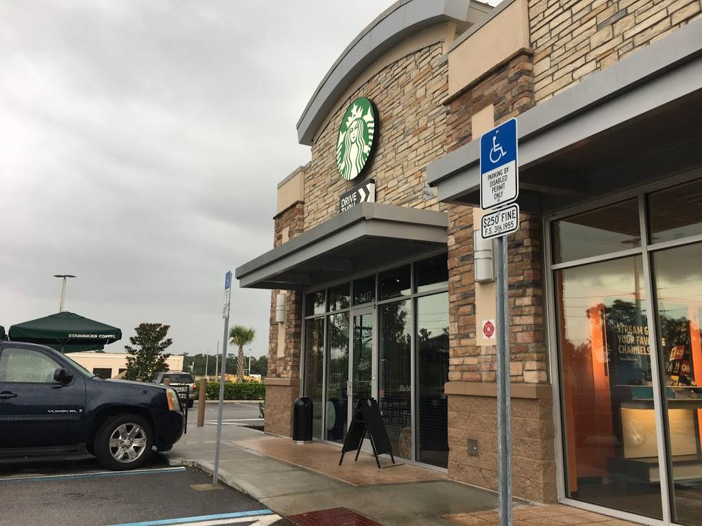 Starbucks | cafe | 2417 S Woodland Blvd, DeLand, FL 32720, USA | 3869561970 OR +1 386-956-1970
