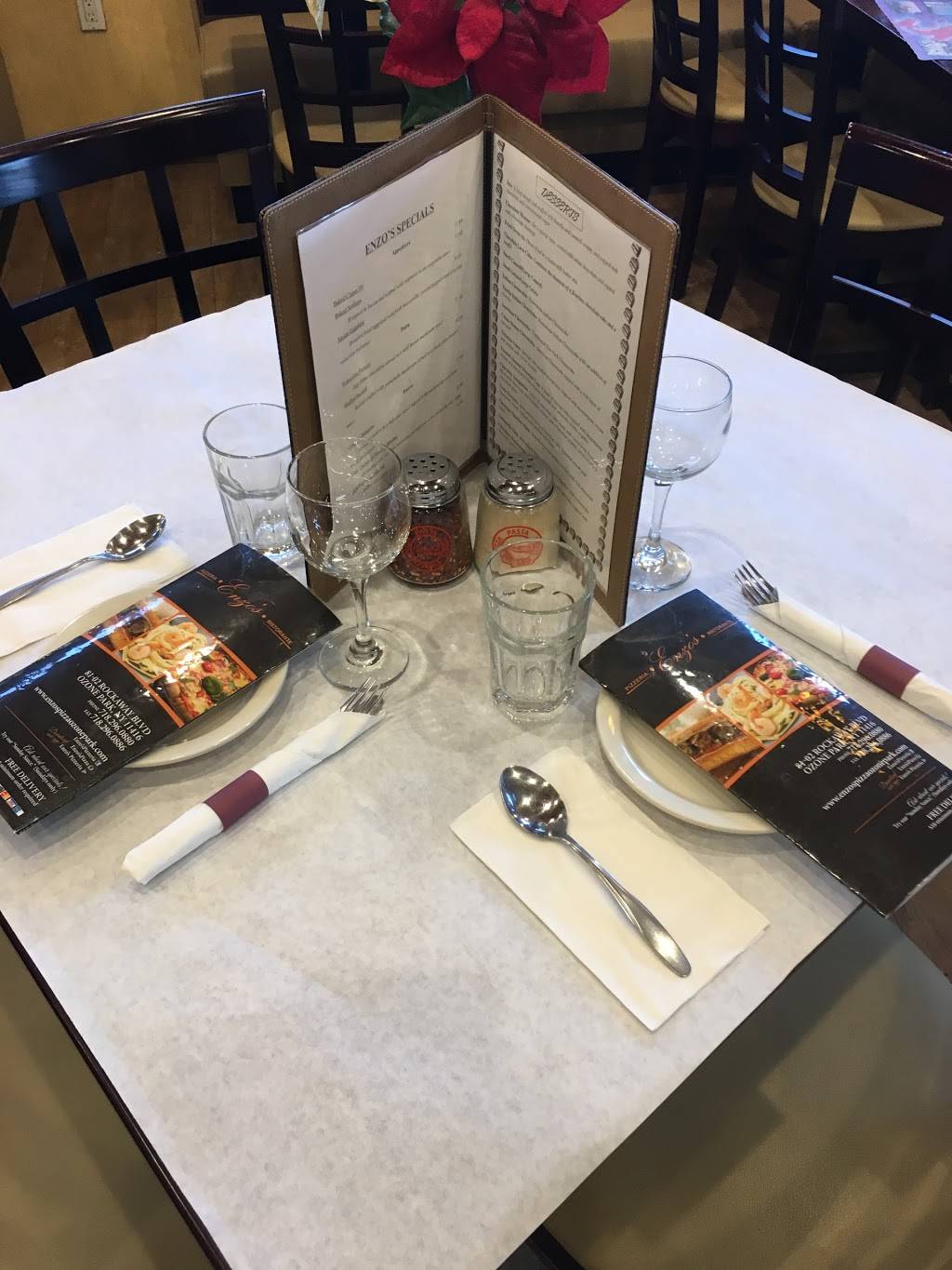 Enzos Pizzeria | restaurant | 8102 Rockaway Blvd, Ozone Park, NY 11416, USA | 7182960880 OR +1 718-296-0880