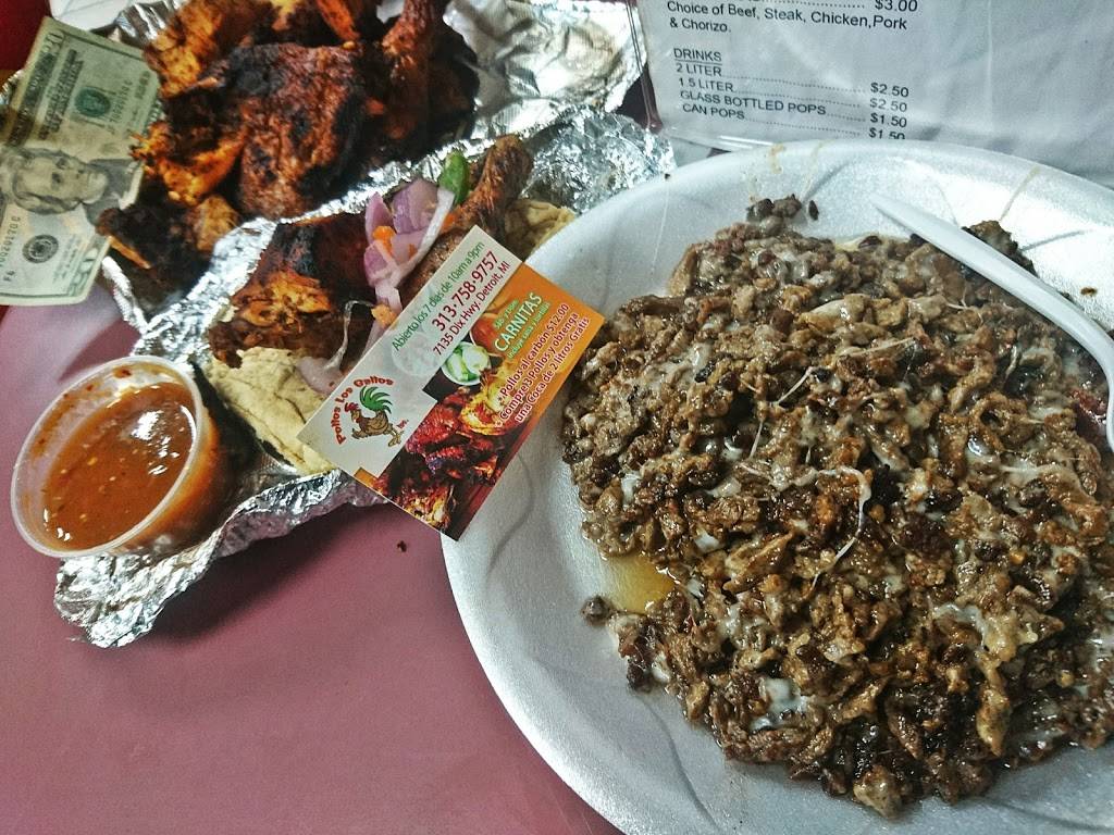 Pollos Los Gallos | restaurant | 7135 Dix St, Detroit, MI 48209, USA | 3137589757 OR +1 313-758-9757