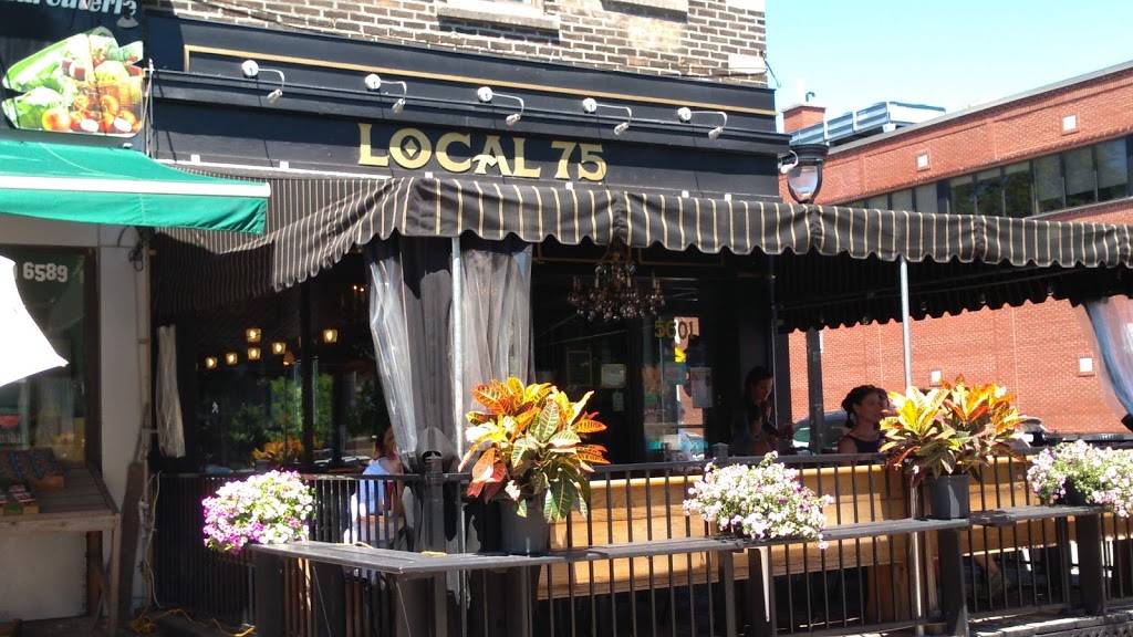 LOCAL 75 Bistro Pub | restaurant | 5601 Av de Monkland, Montréal, QC H4A 1E2, Canada | 5144847575 OR +1 514-484-7575