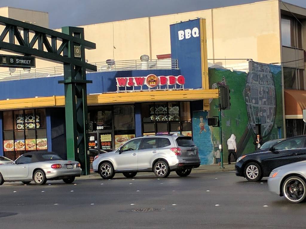 W&W BBQ | restaurant | 22580 Foothill Blvd, Hayward, CA 94541, USA | 5105372888 OR +1 510-537-2888
