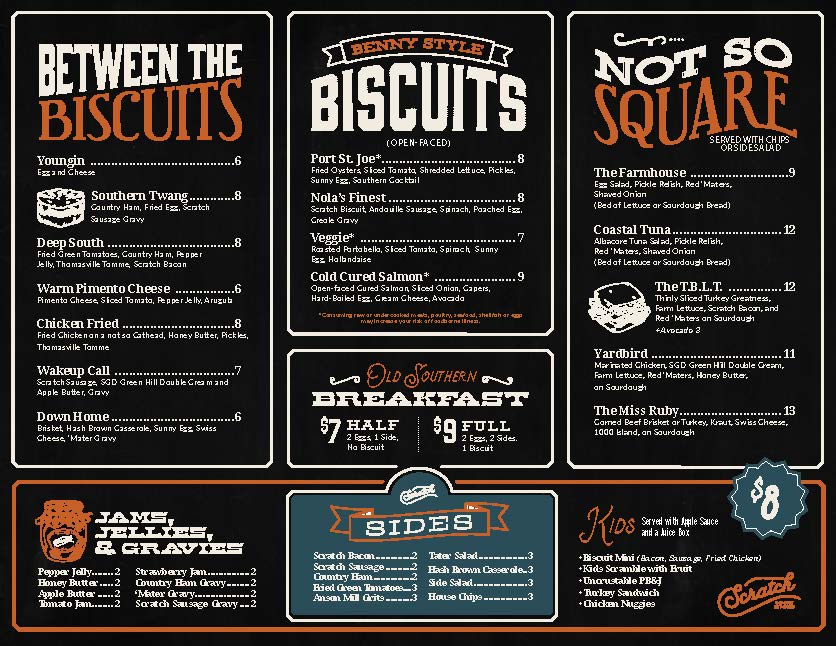 Scratch Biscuit Kitchen | restaurant | 1777 E County Hwy 30A Unit 101, Santa Rosa Beach, FL 32459, USA | 8502316550 OR +1 850-231-6550