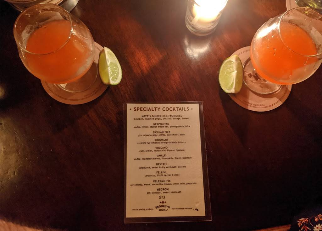 Brooklyn Social | meal takeaway | 335 Smith St, Brooklyn, NY 11231, USA | 7188587758 OR +1 718-858-7758