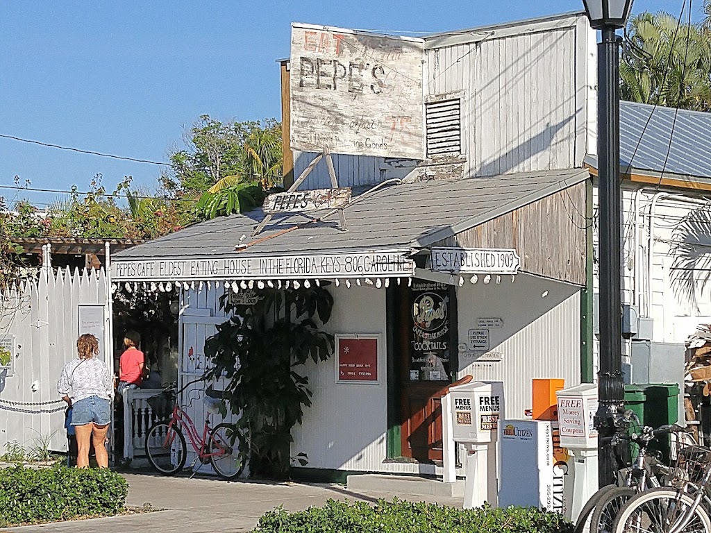 Pepes Cafe | restaurant | 806 Caroline St, Key West, FL 33040, USA | 3052947192 OR +1 305-294-7192