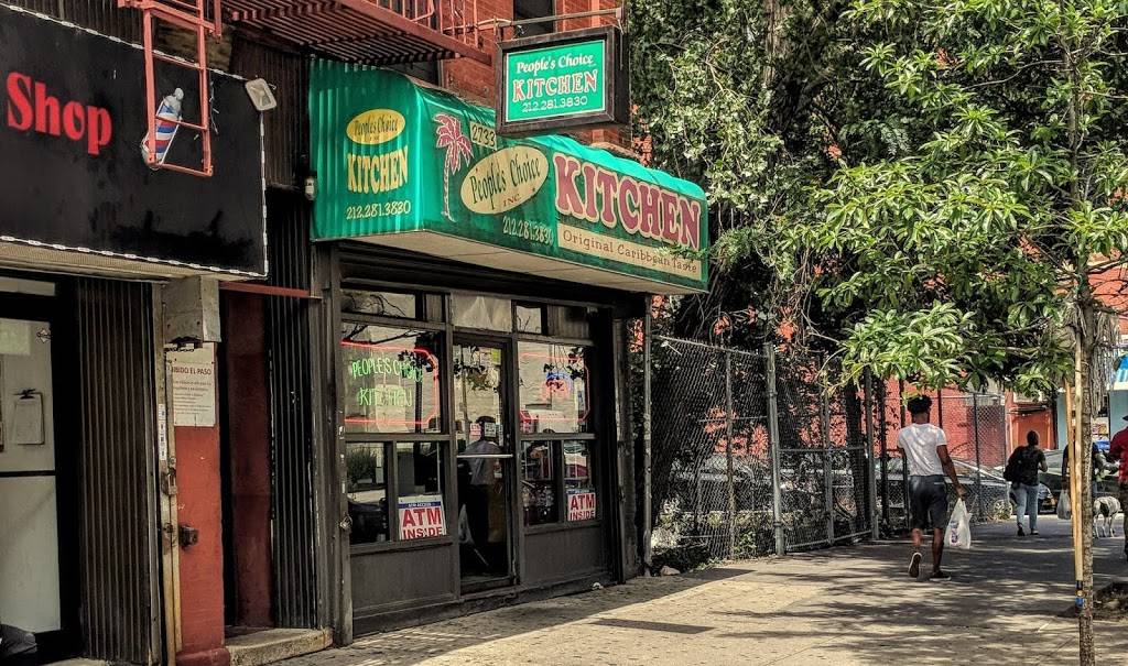 Peoples Choice | restaurant | 2733 Frederick Douglass Blvd, New York, NY 10039, USA | 2122813830 OR +1 212-281-3830
