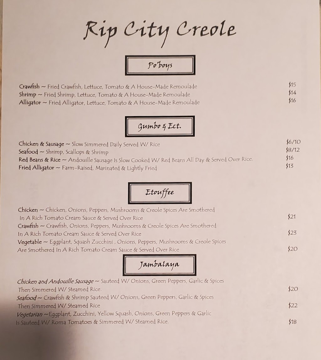 Rip City Creole | restaurant | 8079 SE 13th Ave, Portland, OR 97202, USA | 5032065168 OR +1 503-206-5168