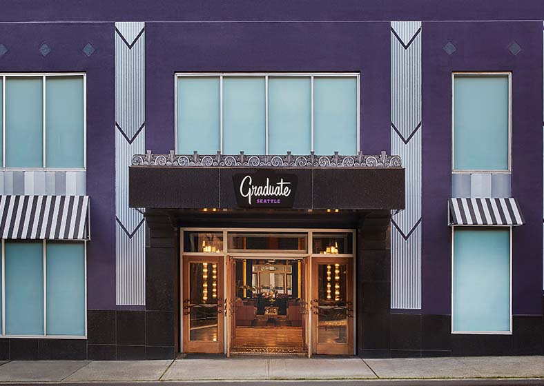Graduate Seattle | restaurant | 4507 Brooklyn Ave NE, Seattle, WA 98105, USA | 2066342000 OR +1 206-634-2000