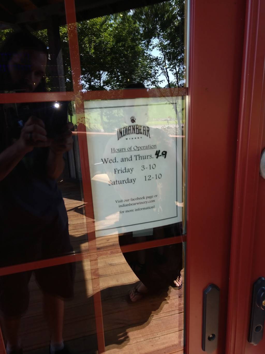 Indian Bear Winery | restaurant | 3483 McCament Rd, Walhonding, OH 43843, USA | 7405073322 OR +1 740-507-3322