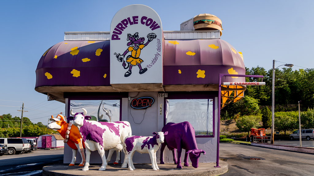 Purple Cow | restaurant | 1648 E Stone Dr, Kingsport, TN 37660, USA | 4232451707 OR +1 423-245-1707