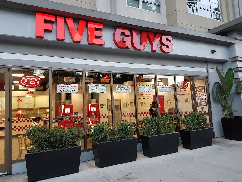 Five Guys | meal takeaway | 5550 Wilshire Blvd, Los Angeles, CA 90036, USA | 3239392360 OR +1 323-939-2360