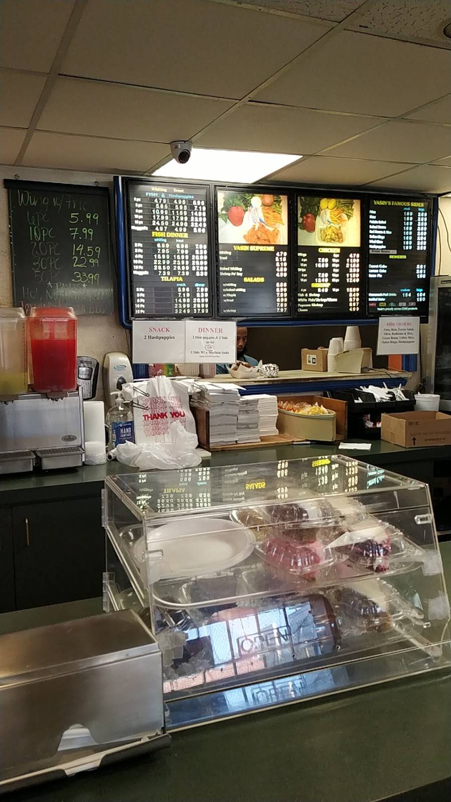 Yasins Homestyle Seafood | restaurant | 1080 Ralph David Abernathy Blvd, Atlanta, GA 30310, USA | 4047534363 OR +1 404-753-4363