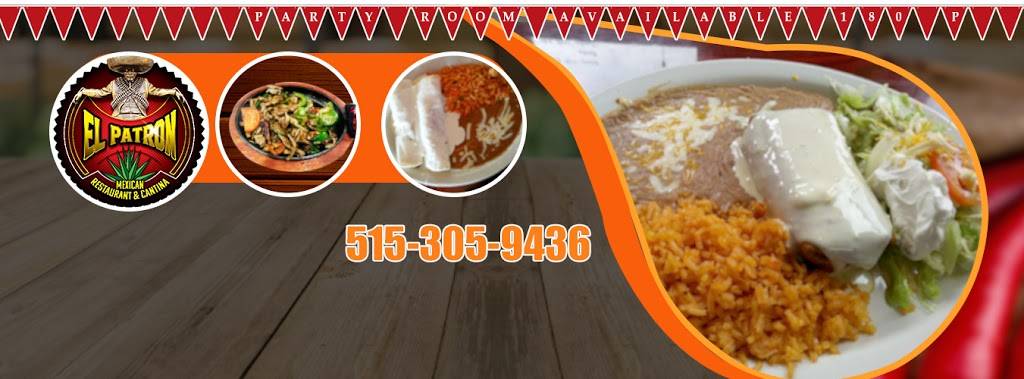 El Patron Mexican Restaurant urbandale Des Moines | restaurant | 6350 Douglas Ave, Urbandale, IA 50322, USA | 5152529987 OR +1 515-252-9987