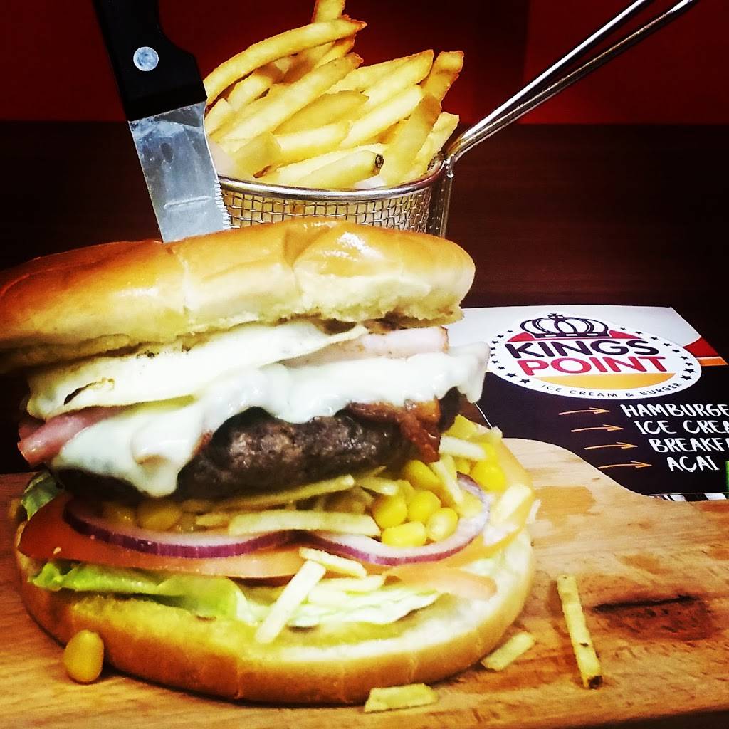 Kings Point Ice Cream and Burger | restaurant | 7231 International Dr #J, Orlando, FL 32819, USA | 4078689079 OR +1 407-868-9079