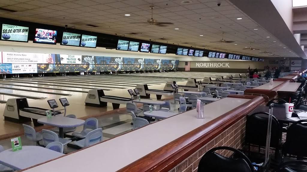Northrock Lanes | meal takeaway | 3232 N Rock Rd, Wichita, KS 67226, USA | 3166365444 OR +1 316-636-5444