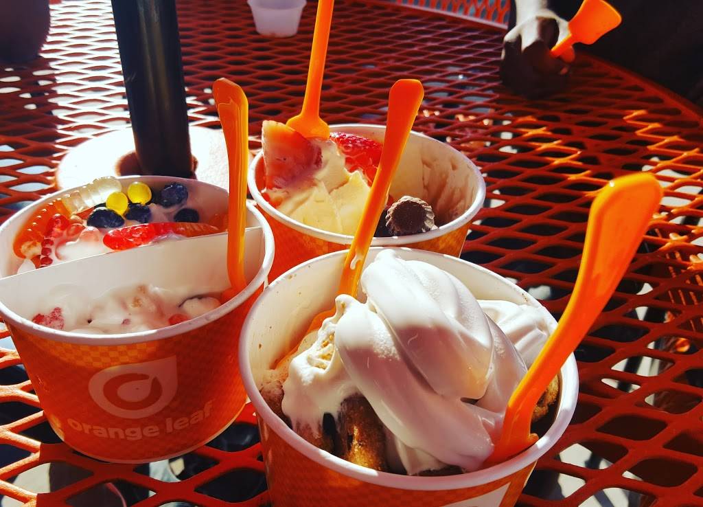 Orange Leaf Frozen Yogurt Bulverde Marketplace | restaurant | 17230 Autry Pond Rd Ste 111, San Antonio, TX 78247, USA | 2104370656 OR +1 210-437-0656