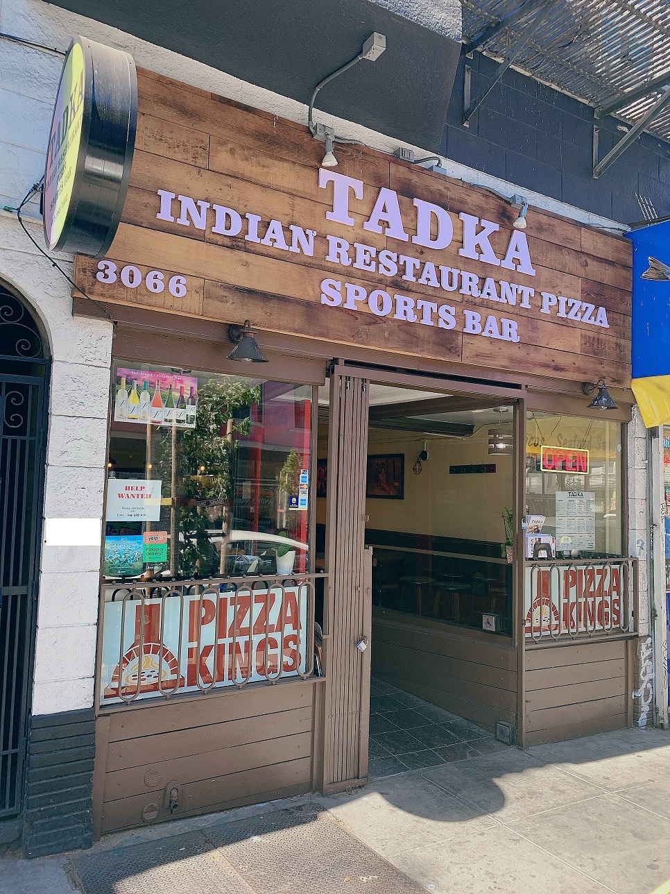 Tadka Indian Restaurant | meal takeaway | 3066 24th St, San Francisco, CA 94110, USA | 4155807052 OR +1 415-580-7052