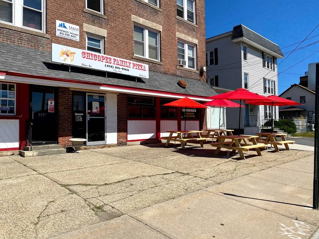 Chicopee Family Pizza | restaurant | 582 Chicopee St, Chicopee, MA 01013, USA | 4133159166 OR +1 413-315-9166