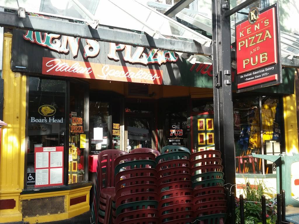 Kens Pizza and Pub | restaurant | 71 Church St, Burlington, VT 05401, USA | 8028623335 OR +1 802-862-3335