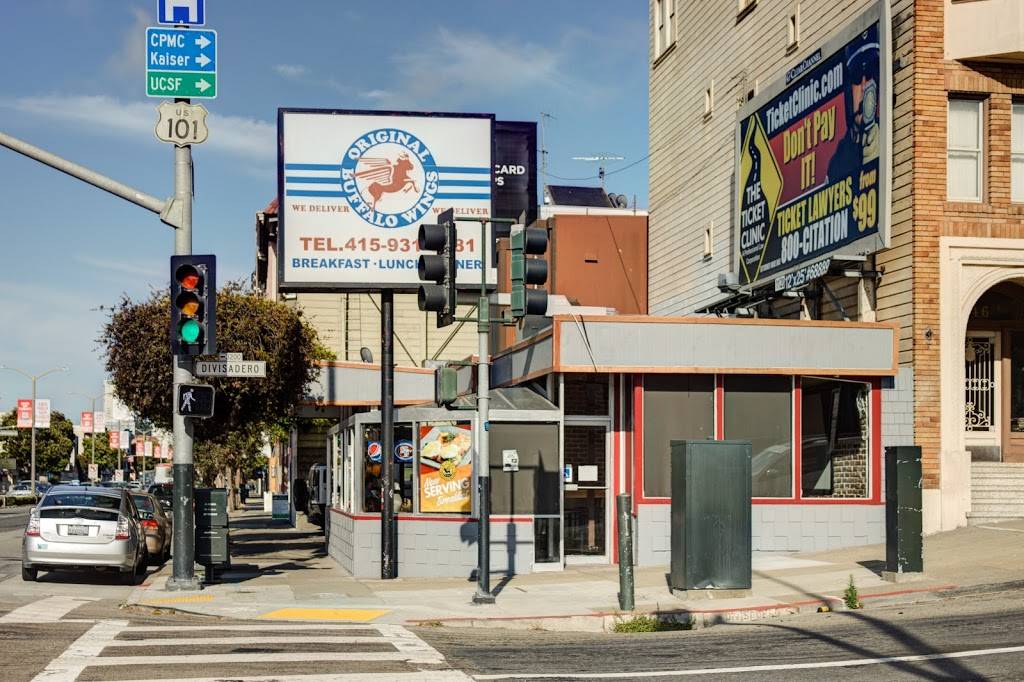 Original Buffalo Wings | restaurant | 2499 Lombard St, San Francisco, CA 94123, USA | 4159318181 OR +1 415-931-8181