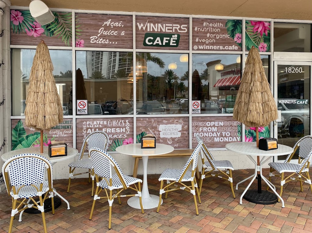 Winners Healthy Cuisine & Acaí | restaurant | 18620 Collins Ave, Sunny Isles Beach, FL 33160, USA | 3059740174 OR +1 305-974-0174