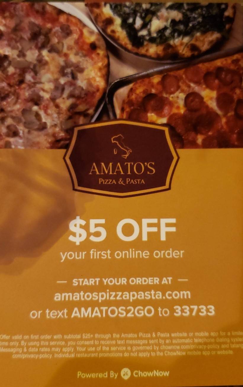 Amato’s Pizza & Pasta | meal takeaway | 391 Durham Rd, Madison, CT 06443, USA | 2034216331 OR +1 203-421-6331