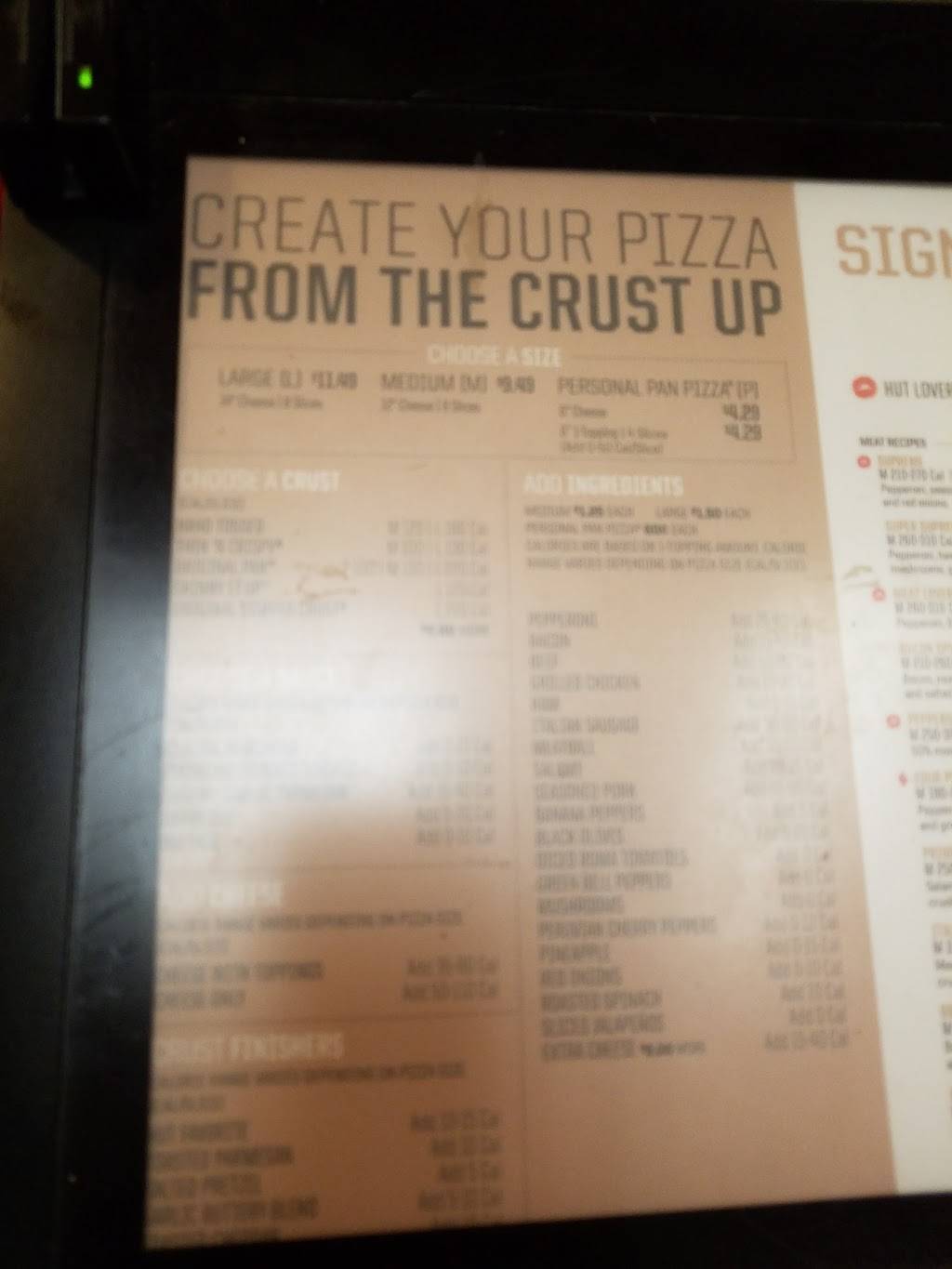 Pizza Hut | restaurant | 2771 Monument Rd Suite 13, Jacksonville, FL 32225, USA | 9046414333 OR +1 904-641-4333