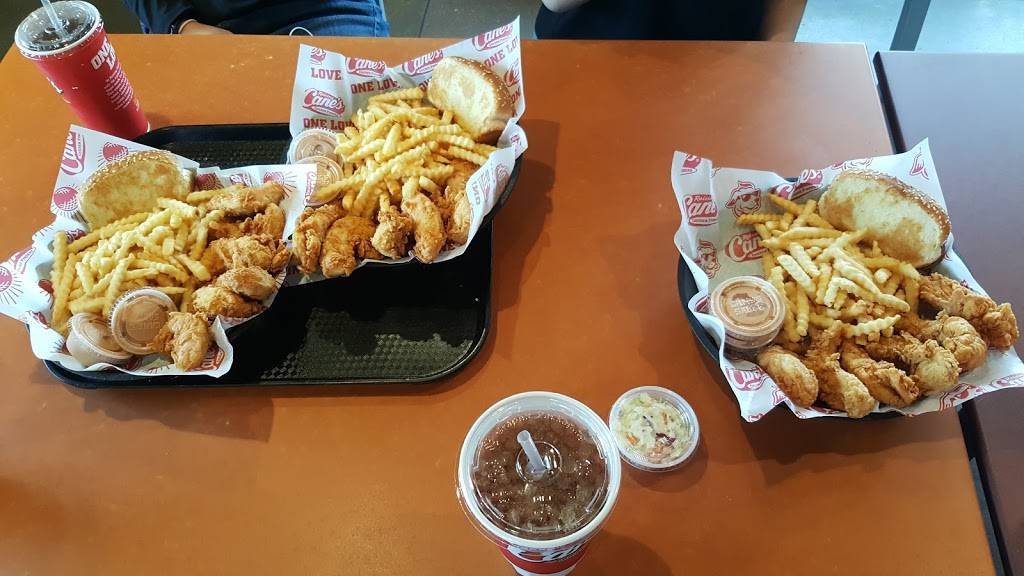 Raising Canes Chicken Fingers | meal takeaway | 163 West Road, Houston, TX 77037, USA | 2819314603 OR +1 281-931-4603