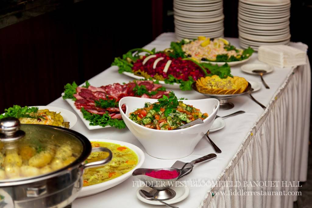 Fiddler West Bloomfield Banquet Hall | restaurant | 6676 Orchard Lake Rd, West Bloomfield Township, MI 48322, USA | 2488518782 OR +1 248-851-8782