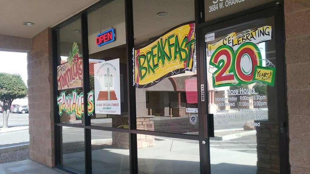 La Mesa Tortillas | restaurant | 3684 W Orange Grove Rd, Tucson, AZ 85741, USA | 5202972640 OR +1 520-297-2640