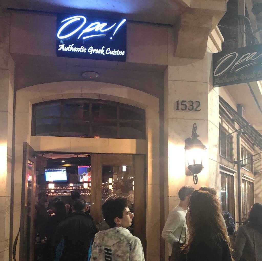 Opa Authentic Greek Cuisine Walnut Creek | restaurant | 1532 N Main St, Walnut Creek, CA 94596, USA | 9258914700 OR +1 925-891-4700