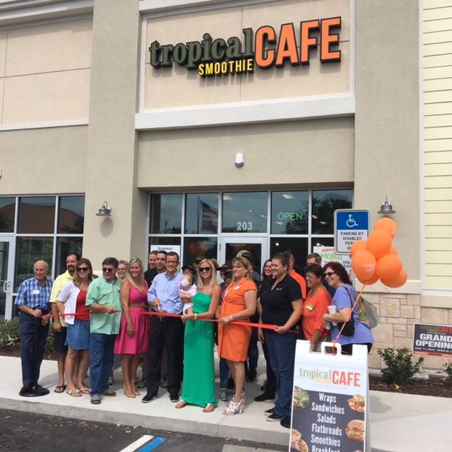 Tropical Smoothie Cafe | restaurant | 250 Palm Coast Pkwy NE Suite 203, Palm Coast, FL 32137, USA | 3862834811 OR +1 386-283-4811