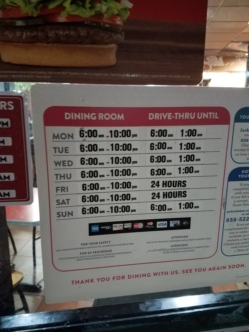 Jack in the Box | restaurant | 8971 Garden Grove Blvd, Garden Grove, CA 92844, USA | 7145371783 OR +1 714-537-1783