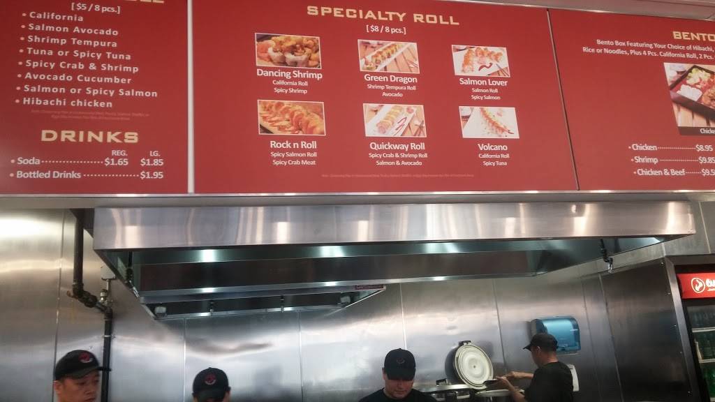 Quickway Hibachi | restaurant | Suite 506, 9300 Petrie Ln, Lanham, MD 20706, USA | 3017725816 OR +1 301-772-5816