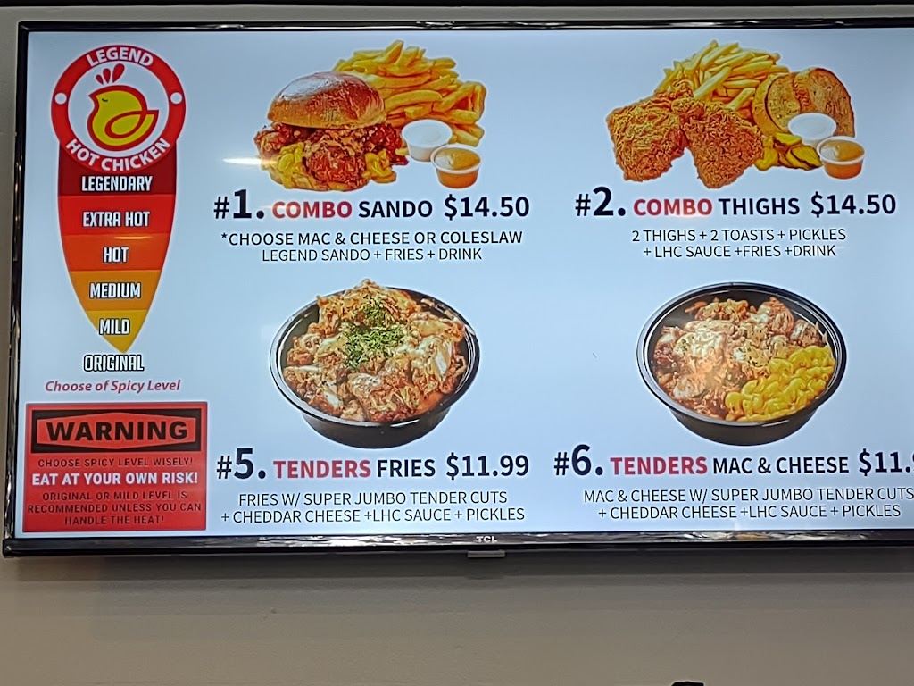 Legend Hot Chicken | meal takeaway | 20220 Avalon Blvd Suite B, Carson, CA 90746, USA | 4243442400 OR +1 424-344-2400